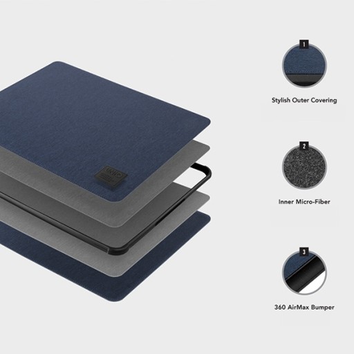 Чехол UNIQ Dfender Slip Cover для MacBook Pro 16 2019/2020 г.