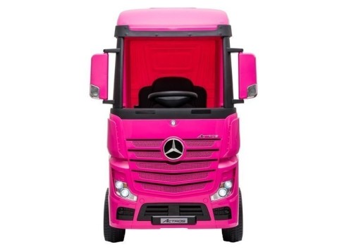 Автомобиль на аккумуляторе Mercedes Actros Pink 4x4