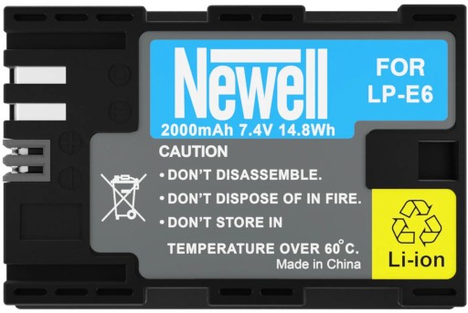 Аккумулятор NEWELL LP-E6 для Canon EOS 5D 6D 7D
