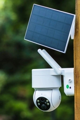НАРУЖНАЯ СОЛНЕЧНАЯ ВРАЩАЮЩАЯСЯ IP WIFI СОЛНЕЧНАЯ КАМЕРА 4M