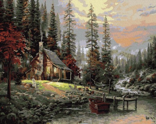 Картина для КРАСКИ ПО ЦИФРАМ Без рамки ARTNAPI