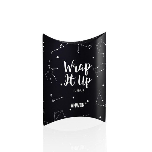 ANWEN Тюрбан для волос Wrap It Up Черный