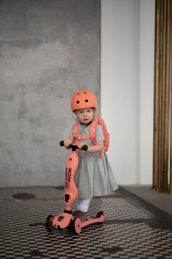 Scootandride Highwaykick1 Peach - Scooter и 2IN1 езда для детей 1-5