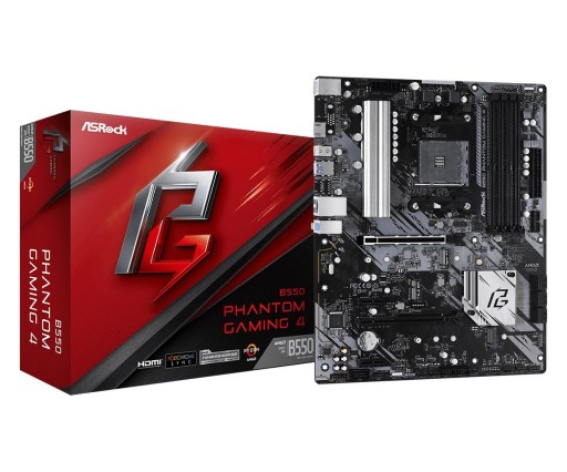 Материнская плата ASRock B550 Phantom Gaming 4 AM4 ATX