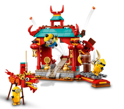 LEGO 75550 МИНЬОНЫ - МИНЬОНЫ И БОРЬБА КУНГ-ФУ