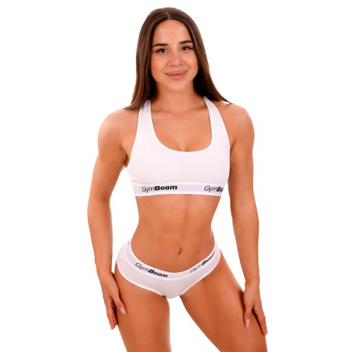 ТРУСИКИ СПОРТИВНЫЕ ЖЕНСКИЕ, БЕЛЫЕ, 3 КОМПЛЕКТА GymBeam XL