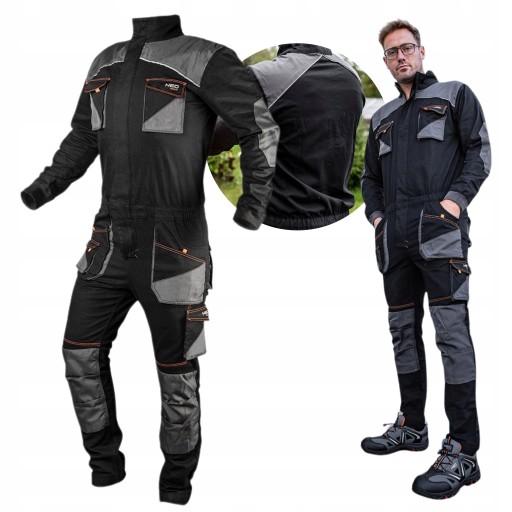 РАБОЧИЙ КОМБИНЕЗОН NEO HD SLIM REINFORCED OXFORD PROFILED 81-258 XXL/56