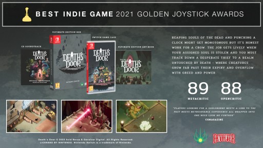 DEATH'S DOOR ULTIMATE EDITION NINTENDO SWITCH