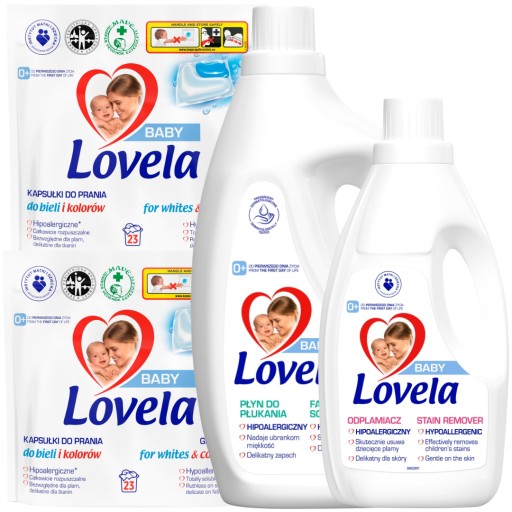 Lovela Baby Hipoalergiczny Zestaw dla Niemowląt