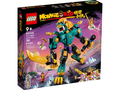 LEGO Monkie Kid 80048 Могучий лазурный лев