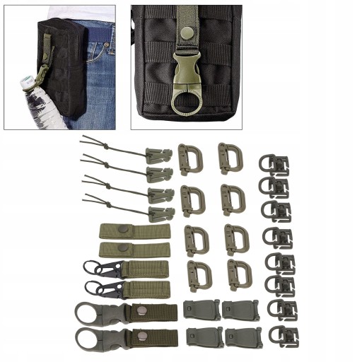 30 шт. насадки Molle D Пряжка для рюкзака