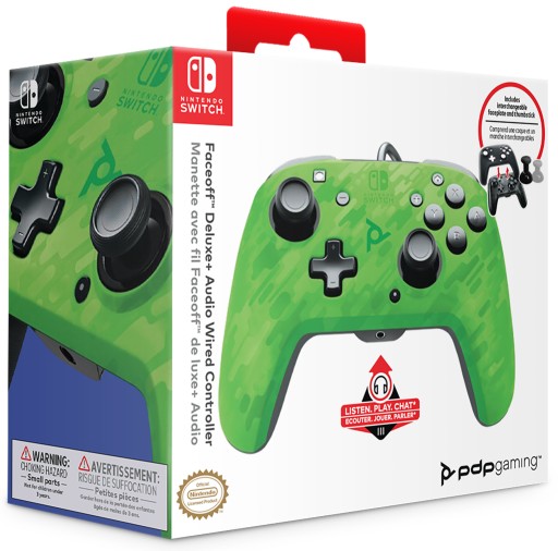 PDP SWITCH Pad Deluxe+ Audio CAMO ЗЕЛЕНЫЙ