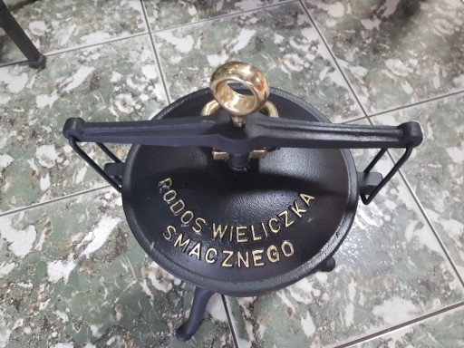 KOCIOŁEK ŻELIWNY MYŚLIWSKI 36L GARNEK WĘGIERSKI
