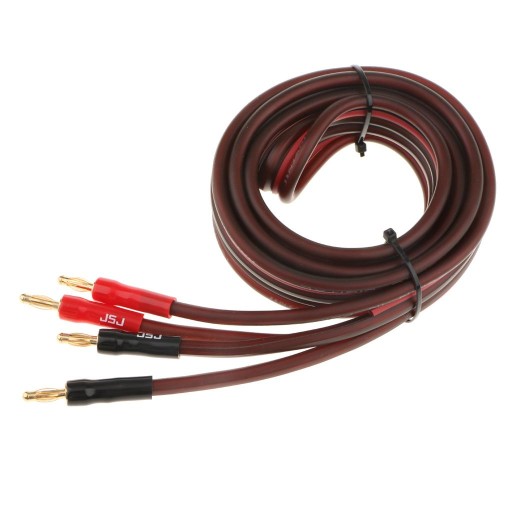 6ft wtyczka bananowa kabel audio przewód głośnikow