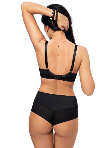 GORSENIA biustonosz K496 PARADISE czarny # 95G
