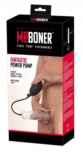 Насос для пениса Mister Boner Pump БЕСПЛАТНО + ГЕЛЬ