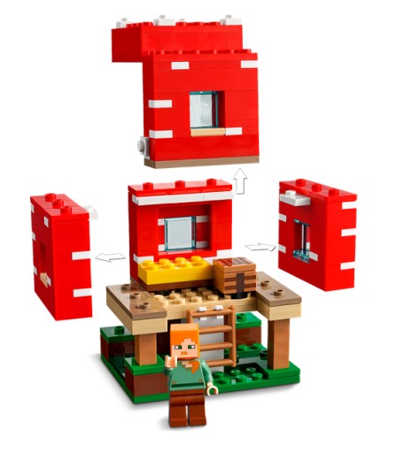 LEGO MINECRAFT 21179 - ДОМ В ГРИБАХ