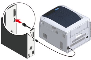 USB-кабель для принтера HP BROTHER EPSON LEXMARK OKI