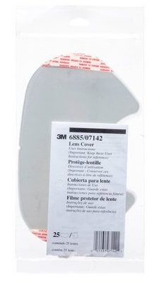 Защитная пленка 3M Fast для полнолицевых масок, 25 шт.