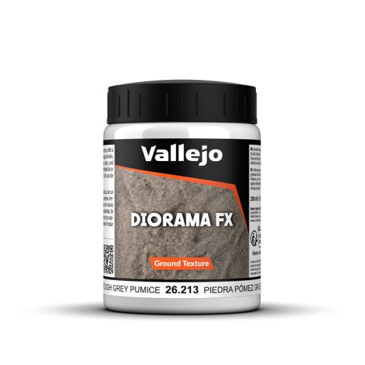 Vallejo GROUND TEXTURE Rough grey pumice / szary pumeks- masa modelarska /