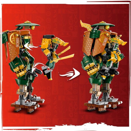 LEGO NINJAGO Механическая команда Ллойда и Арина 71794