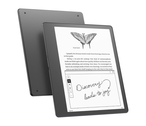 Электронная книга Kindle Scribe, 10,2 дюйма, 32 ГБ, Wi-Fi, стилус премиум-класса, серый
