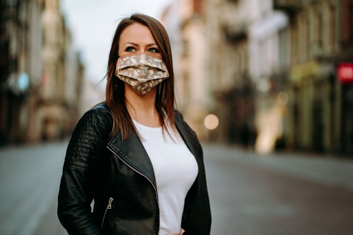 MASK двухслойная хлопковая маска DESERT CAMO