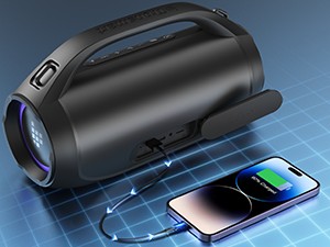 ПОРТАТИВНЫЙ ДИНАМИК BLUETOOTH 40 ВТ 24 ЧАСА TRONSMART BANG SE