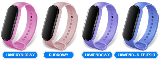 РЕМЕНЬ ДЛЯ XIAOMI MI BAND 5/6/7 — МНОГО ЦВЕТОВ
