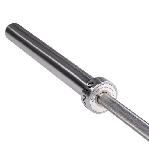 GRYF PROSTY 220cm gładki olimpijski 50mm z 2 zaciskami w zestawie HMS 1100k