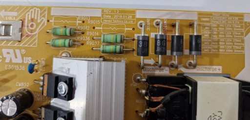 БЛОК ПИТАНИЯ SAMSUNG UE65NU7102 BN44-00932A