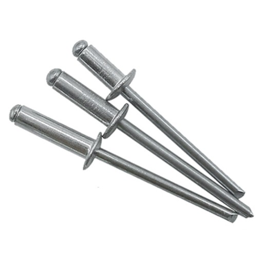 ЗАКЛЕПКИ 4,8x12 НЕРЖАВЕЮЩИЕ ГЛУХИЕ ЗАКЛЕПКА A2 100 ШТ.