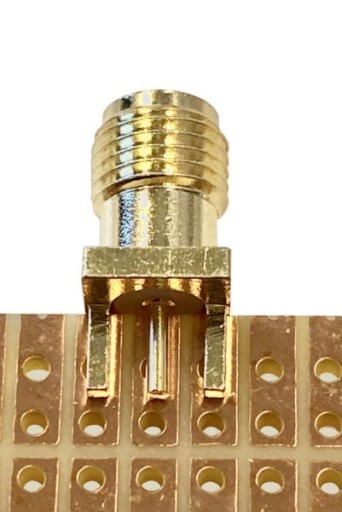 Разъем SMA-RP ПРЯМО НА PCB EDGE