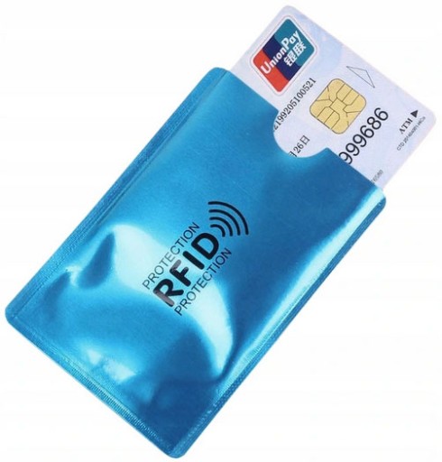 ПРОТИВОКРАЖНЫЙ ЧЕХОЛ ДЛЯ RFID ПЛАТЕЖНЫХ КАРТ