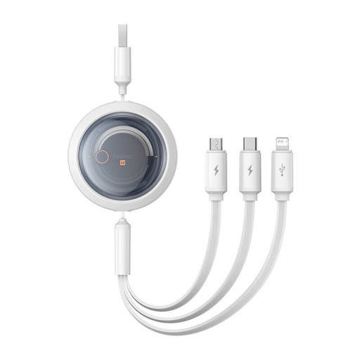 Baseus Multifunctional Cable 3in1 Micro USB/USB-C/Lightning 3.5a 1,1M Кабель