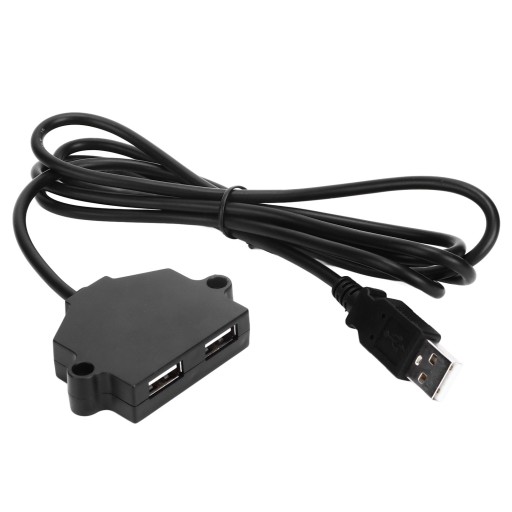 Двойное USB-разъем для зарядки с кабелем длиной 1,5 м, напряжение 5 В.