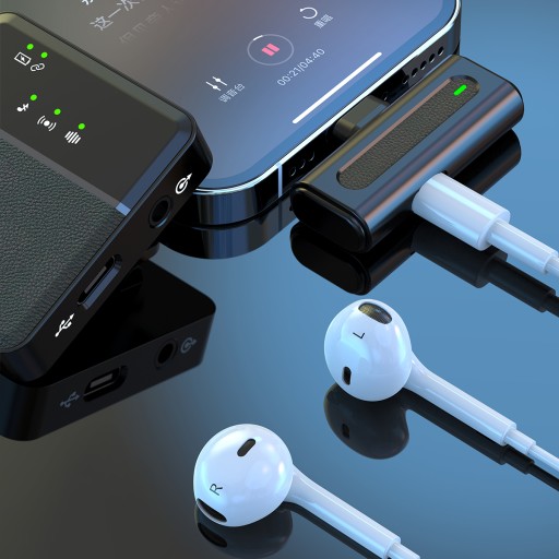 БЕСПРОВОДНЫЕ МИКРОФОНЫ ДЛЯ ПРЯМОГО ВЛОГА ДЛЯ Android IOS USB C