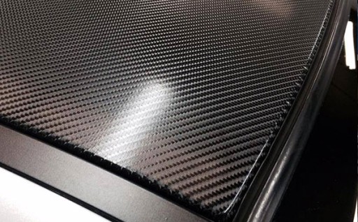 ФОЛЬГА УГЛЕРОДНЫЙ ШПОН 4D GLOSS 152x50CM HQ Fiber!