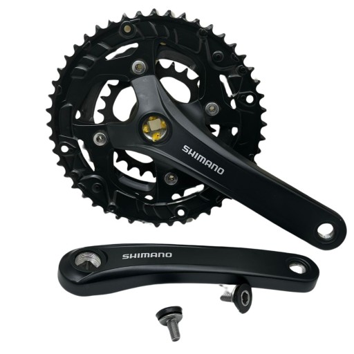 Шатуны SHIMANO 3-скоростные FC-T3010 170 ММ ЧЕРНЫЕ 48/36/26