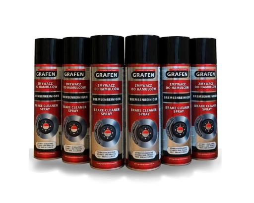 BRAKE CLEANING REMOVER GRAPHEN 500мл 6 шт.