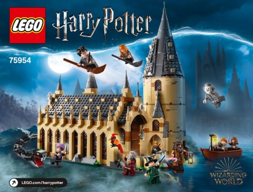 LEGO ИНСТРУКЦИЯ из набора 75954 (150г)