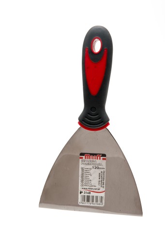 Szpachelka nierdzewna, szpachla polerowana 120 mm