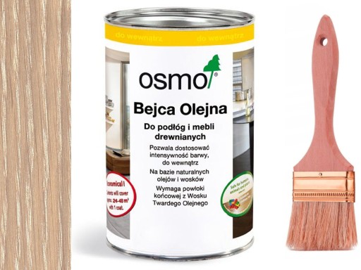 OSMO 3501 Bejca Olejna do podłóg BIAŁY 500ml
