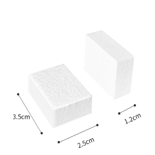 Blok Polerski Biały Mini Polerka 100/180 - 50 szt
