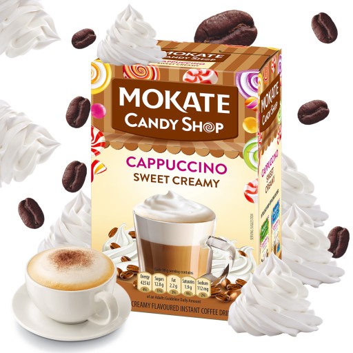Кофейный напиток Кофе Капучино Sweet Foam Candy Shop 10T Мокате