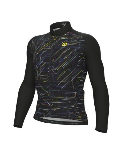 Bluza rowerowa męska Alé Cycling Solid Byte Czarny XL