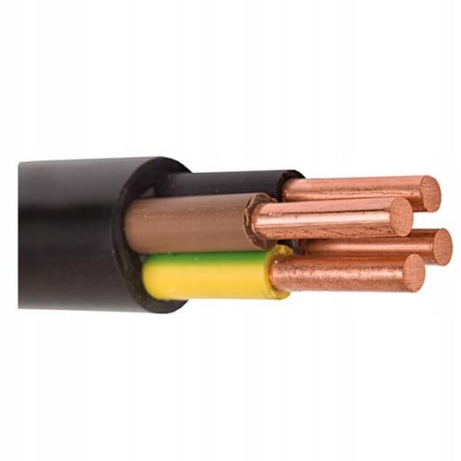 KABEL PRZEWÓD ZIEMNY YKY 4x1 mm do ziemi 0,6/1kV 50 m