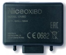 Привод для двустворчатых ворот Nice HOPP H7124