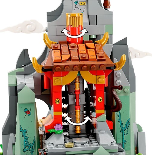 LEGO Monkie Kid 80044 Kryjówka ekipy Monkie Kida