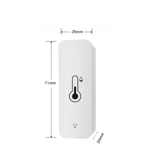 Termohigrometr WiFi Odczyt Aplikacją w Telefonie - Smart Dom Czujnik Tuya